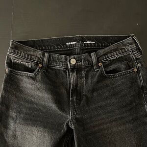 Old Navy Women's Dark Wash Boyfriend Jeans